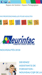 Mobile Screenshot of eurinfac.com